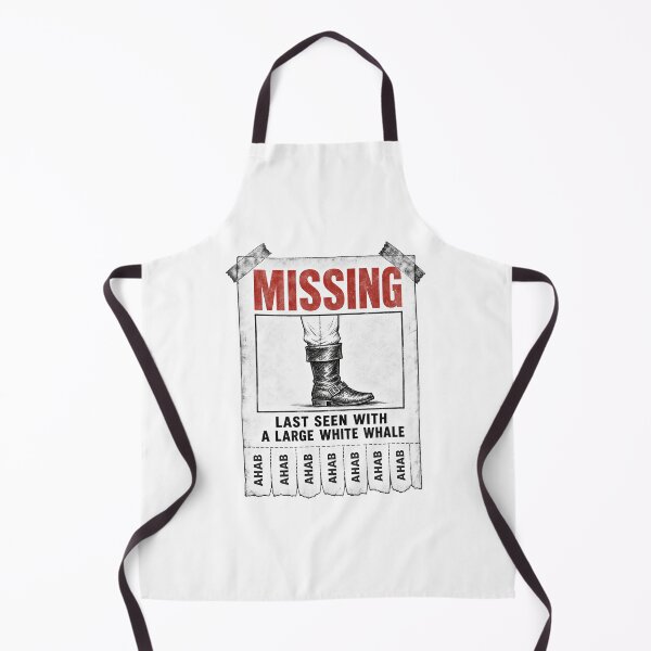 Item preview, Moby Dick: Missing Ahab Tear-Off Poster designed and sold by Fenay Designs.
