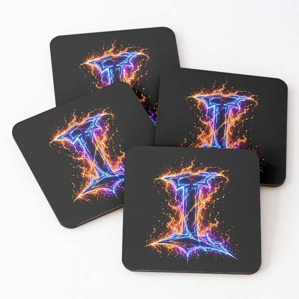 Item preview, Arcane Blaze Graffiti Letter I designed and sold by BlissBlvdShop.