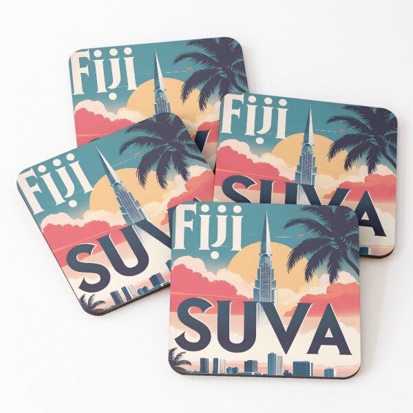 Item preview, Suva Fiji Vintage Travel Tourism designed and sold by TravelersGems.