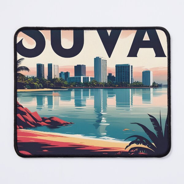 Item preview, Suva Fiji Vintage Travel Tourism designed and sold by TravelersGems.