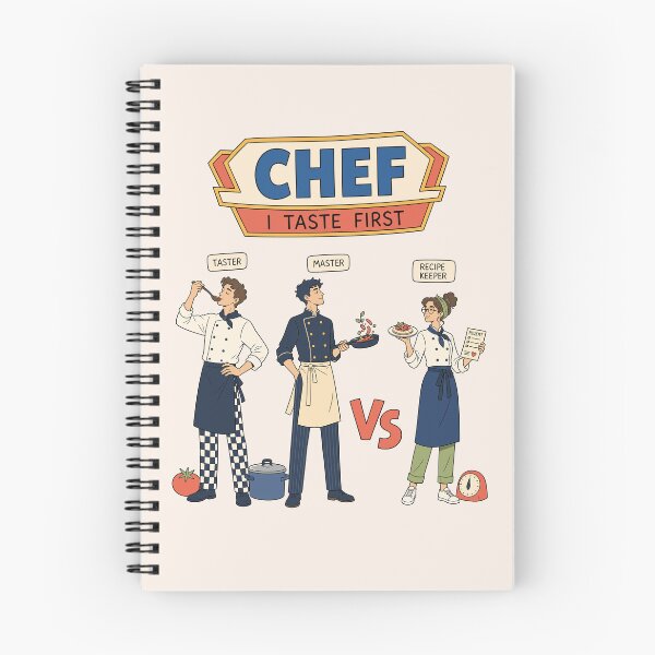 Item preview, Chef Sticker — “I’ll Try It First” Culinary Humor Design designed and sold by Krasnovaovaova.