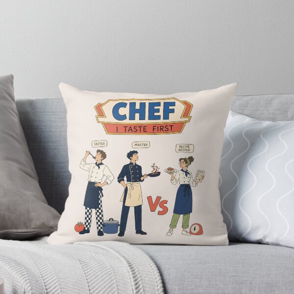 Item preview, Chef Sticker — “I’ll Try It First” Culinary Humor Design designed and sold by Krasnovaovaova.