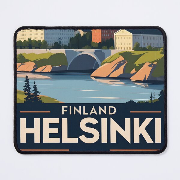 Item preview, Helsinki Finland Vintage Travel Tourism designed and sold by TravelersGems.