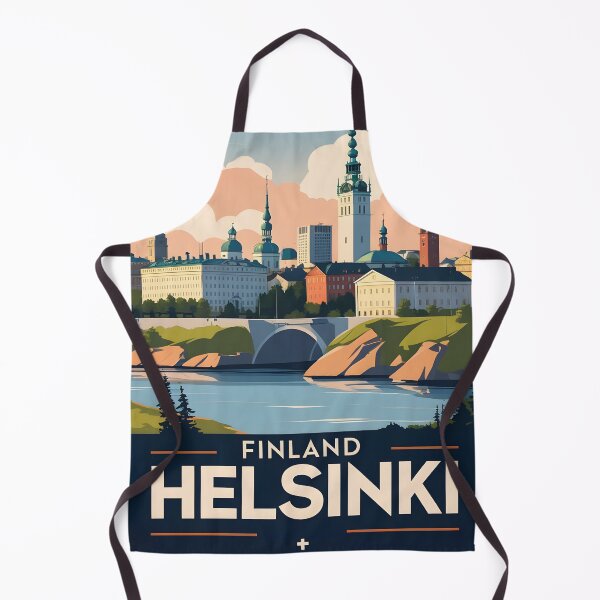 Item preview, Helsinki Finland Vintage Travel Tourism designed and sold by TravelersGems.