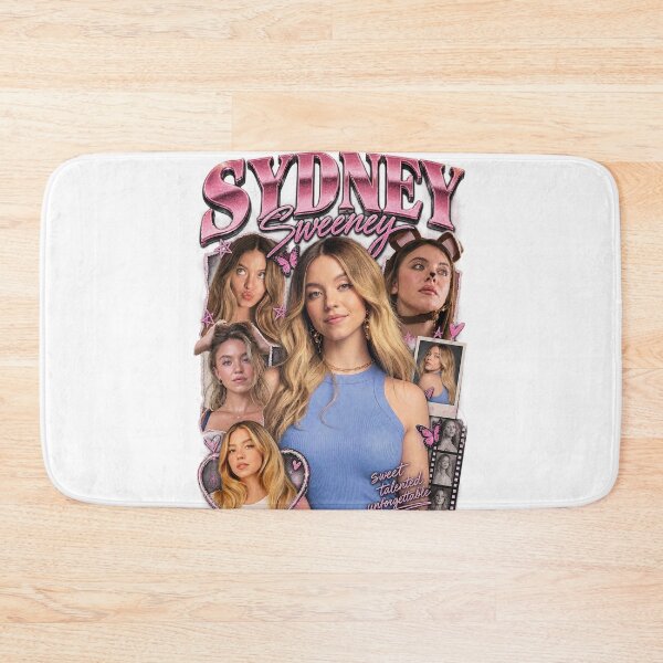Item preview, Sydney Sweeney Pink Retro Bootleg  – Vintage Glamour designed and sold by pixelartshop4r.