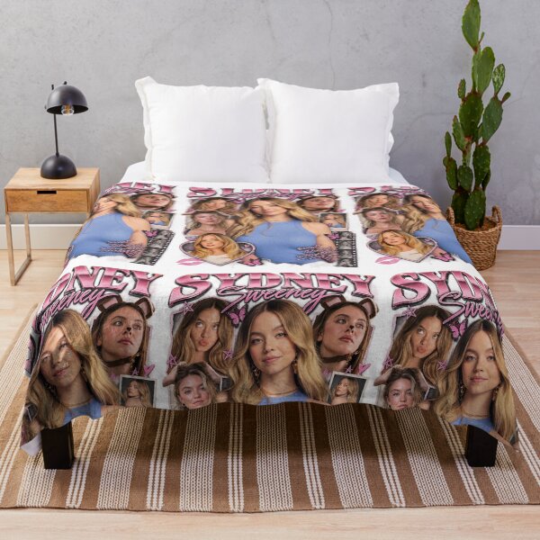Item preview, Sydney Sweeney Pink Retro Bootleg – Vintage Glamour designed and sold by pixelartshop4r.