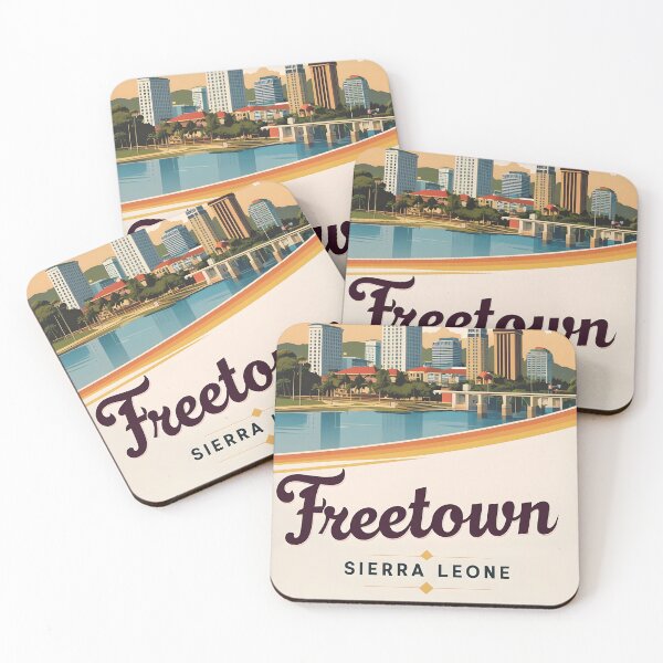 Item preview, Freetown Sierra Leone Vintage Travel Tourism designed and sold by TravelersGems.