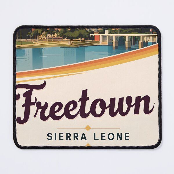 Item preview, Freetown Sierra Leone Vintage Travel Tourism designed and sold by TravelersGems.
