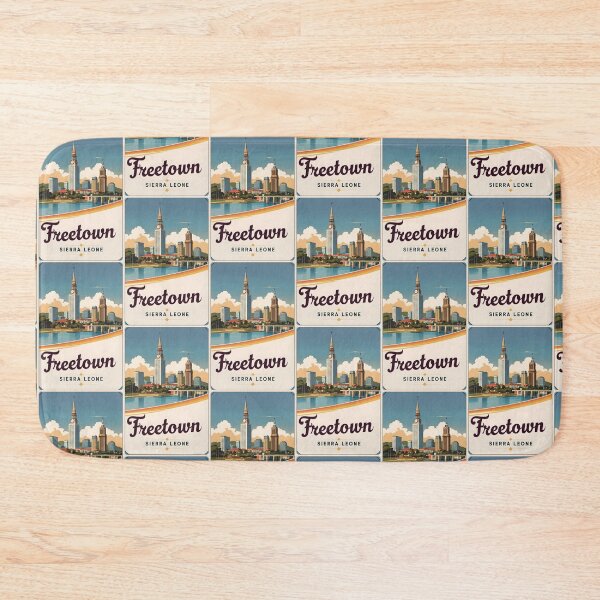 Item preview, Freetown Sierra Leone Vintage Travel Tourism designed and sold by TravelersGems.