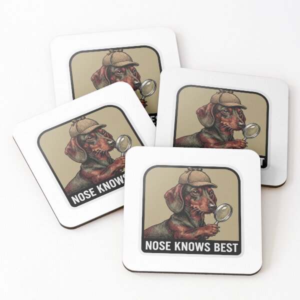 Item preview, Detective Dachshund Nose Best designed and sold by Roy & Tiffany.