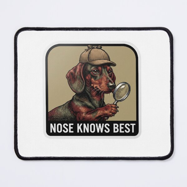 Item preview, Detective Dachshund Nose Best designed and sold by Tiffany Roy.