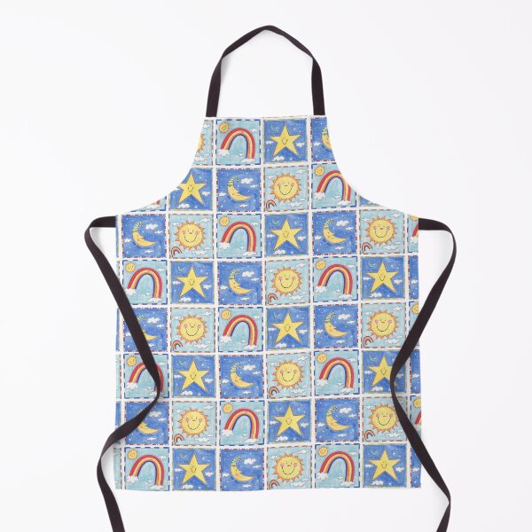 Item preview, Sun, Moon, Star and Rainbow 2 designed and sold by Helen McCartney Designs.