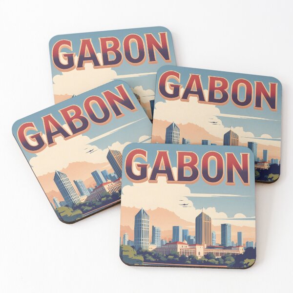 Item preview, Libreville Gabon Vintage Travel Tourism designed and sold by TravelersGems.