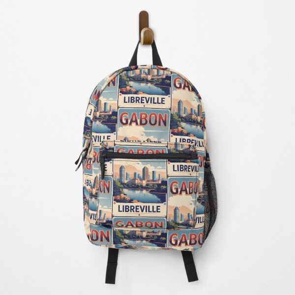 Item preview, Libreville Gabon Vintage Travel Tourism designed and sold by TravelersGems.