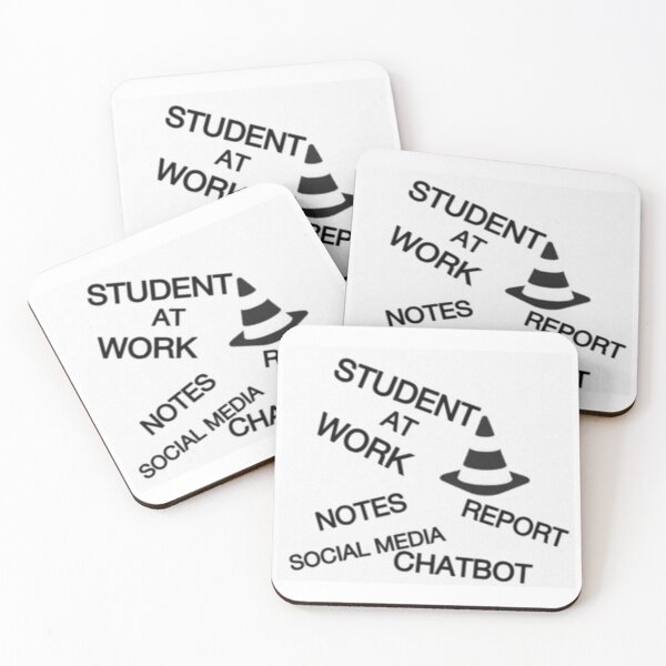Aperçu de l'œuvre ÉTUDIANT AU TRAVAIL créée et vendue par giantstep.