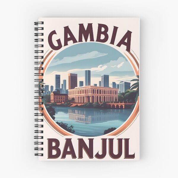 Artikelvorschau, Banjul, Gambia – Vintage-Reisen und Tourismus entworfen und verkauft von TravelersGems.