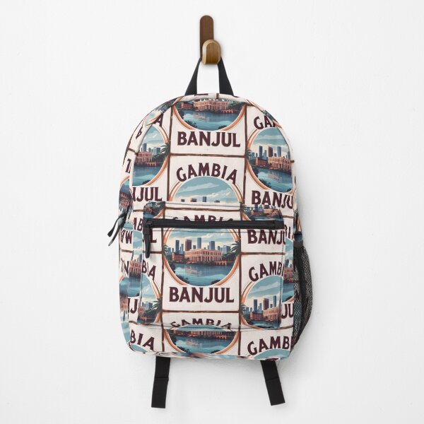 Item preview, Banjul Gambia Vintage Travel Tourism designed and sold by TravelersGems.