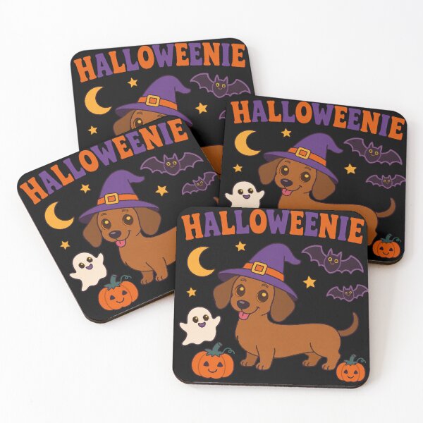 Item preview, Halloweenie Cute Dachshund Halloween Wiener Dog designed and sold by DreamLayerStudio.
