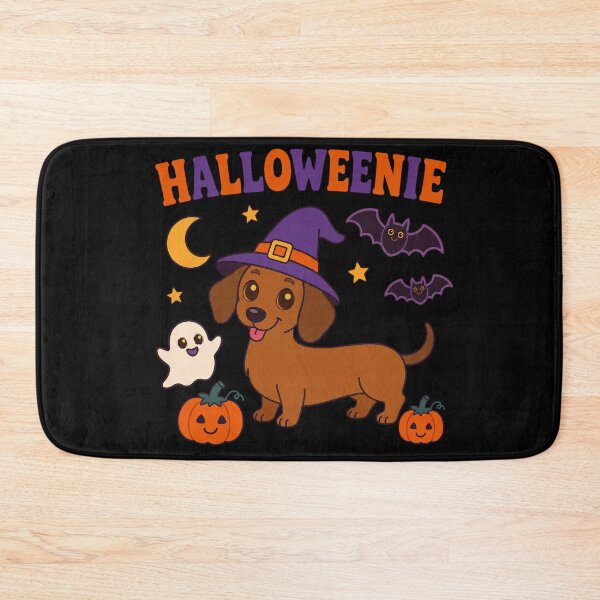 Item preview, Halloweenie Cute Dachshund Halloween Wiener Dog designed and sold by DreamLayerStudio.