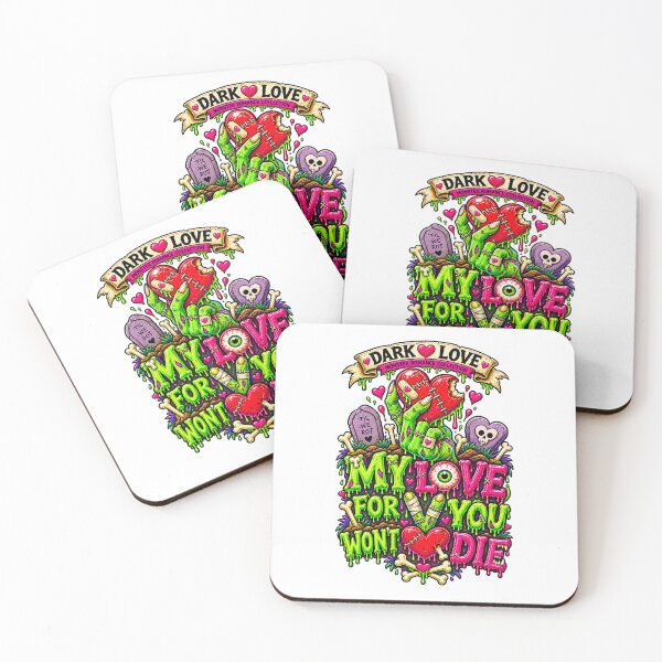 Item preview, DARK LOVE ❤️ - MONSTER ROMANCE COLLETION -  ZOMBIE LOVE - MY LOVE FOR YOU WON'T DIE designed and sold by WheelieGdArt.