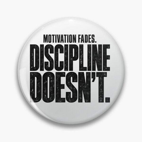 Item preview, Motivation Fades. Discipline Doesn't, Winter Training Statement designed and sold by PhylonBoxx.