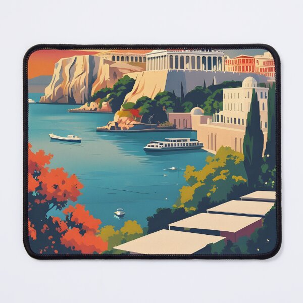 Item preview, Athens Greece Vintage Travel Tourism designed and sold by TravelersGems.