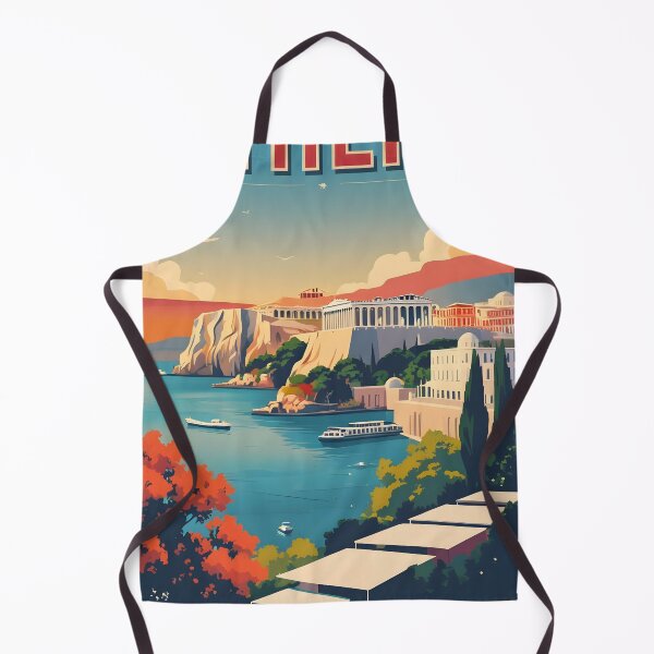 Item preview, Athens Greece Vintage Travel Tourism designed and sold by TravelersGems.