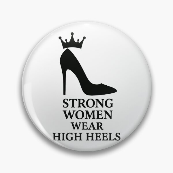 Item preview, Strong Women Wear High Heels – Queen Silhouette designed and sold by Pineapple-Tree.