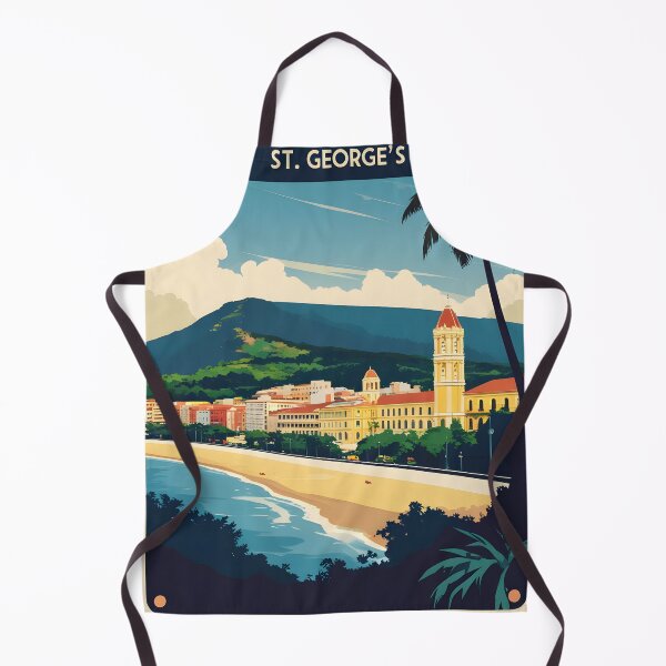 Item preview, St Georges Grenada Vintage Travel Tourism designed and sold by TravelersGems.
