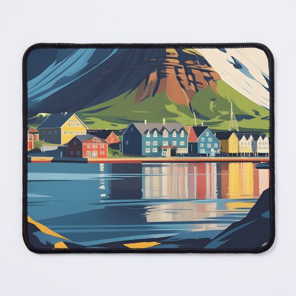 Item preview, Nuuk Greenland Vintage Travel Tourism designed and sold by TravelersGems.
