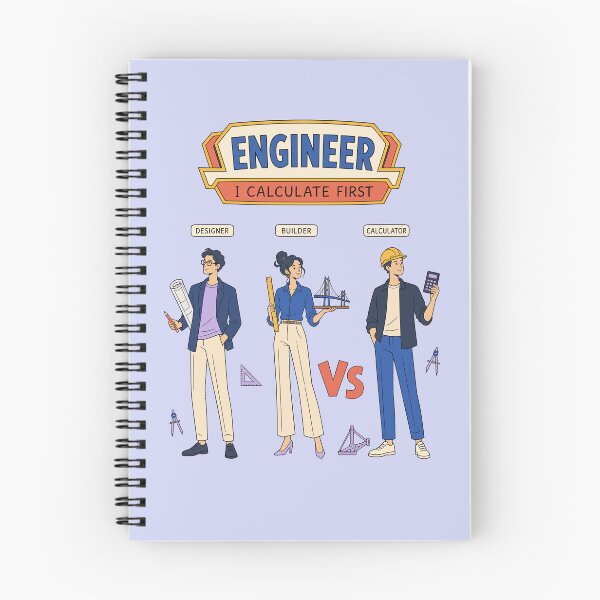 Item preview, Engineer Sticker — “I’ll Calculate It First” Engineering Humor Design designed and sold by Krasnovaovaova.