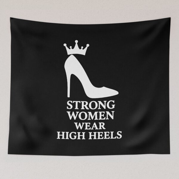 Item preview, Strong Women Wear High Heels – Queen Silhouette designed and sold by Pineapple-Tree.