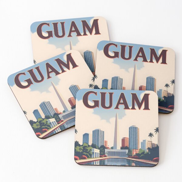 Item preview, Guam Vintage Travel Tourism designed and sold by TravelersGems.