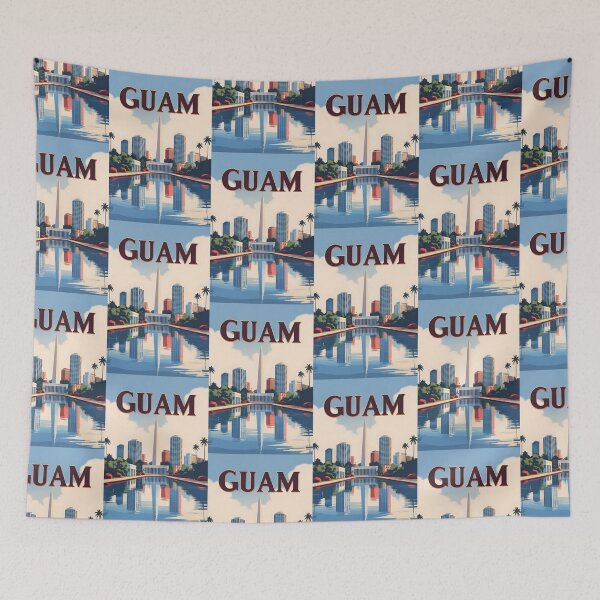 Item preview, Guam Vintage Travel Tourism designed and sold by TravelersGems.