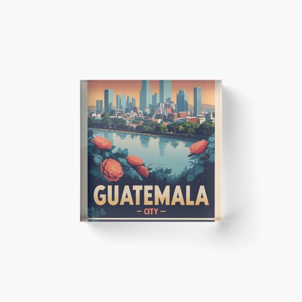 Item preview, Guatemala City Vintage Travel Tourism designed and sold by TravelersGems.