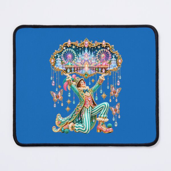 Item preview, Crystal Palace Carnival – Jeweled Clown with Magical Fantasy World designed and sold by sunbowjp stadio.
