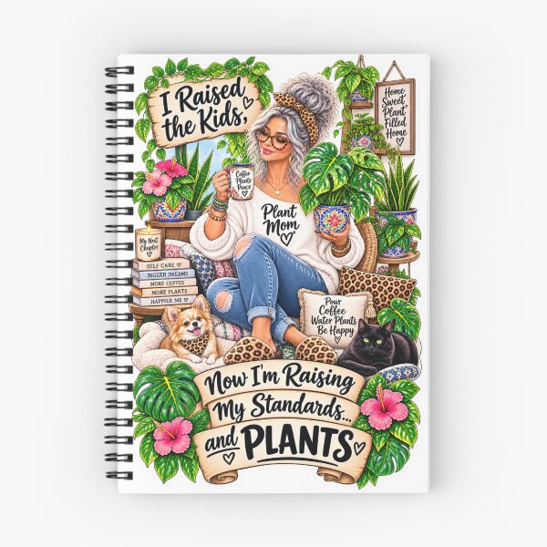 Item preview, I Raised the Kids Now I’m Raising My Standards and Plants – Funny Empty Nester Mom designed and sold by CottageGardenCo.