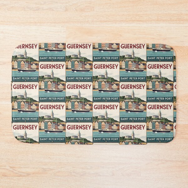 Item preview, Guernsey Saint Peter Port Vintage Travel designed and sold by TravelersGems.