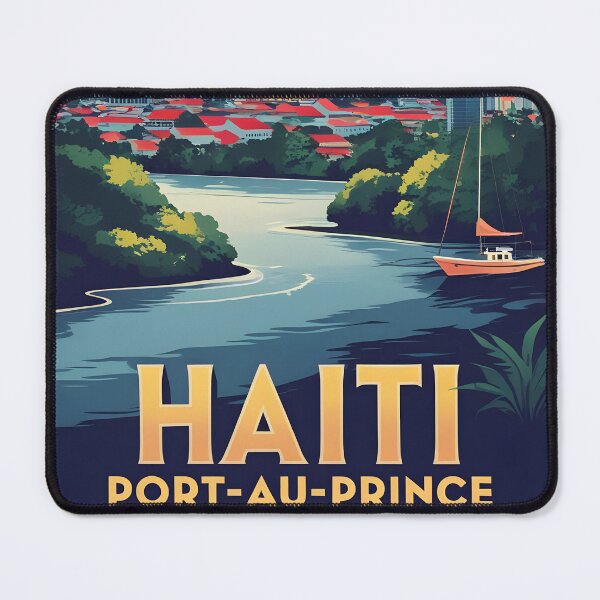 Item preview, Port Au Prince Haiti Vintage Travel Tourism designed and sold by TravelersGems.
