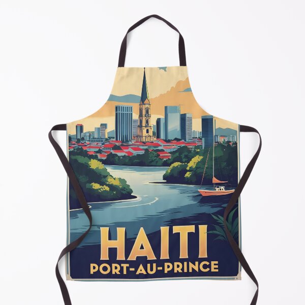 Item preview, Port Au Prince Haiti Vintage Travel Tourism designed and sold by TravelersGems.