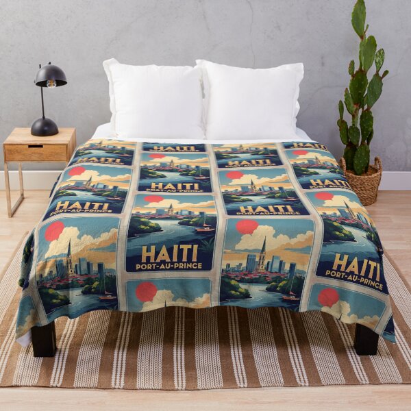 Item preview, Port Au Prince Haiti Vintage Travel Tourism designed and sold by TravelersGems.