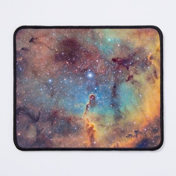 Item preview, Elephant Trunk Nebula (IC 1396) - Hubble Palette Narrowband designed and sold by Giancarlo Erra Astro Prints & Merch.