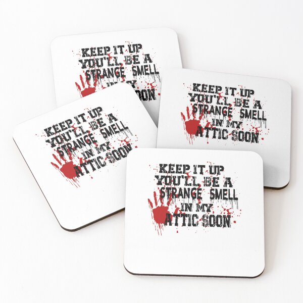 Item preview, Humorous Threat Quote Horror Design designed and sold by DarylPope.