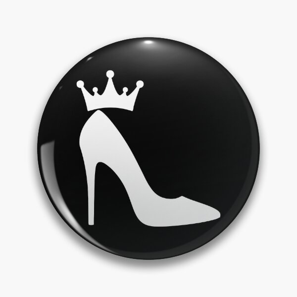 Item preview, High heels with crown – elegant queen silhouette designed and sold by Pineapple-Tree.