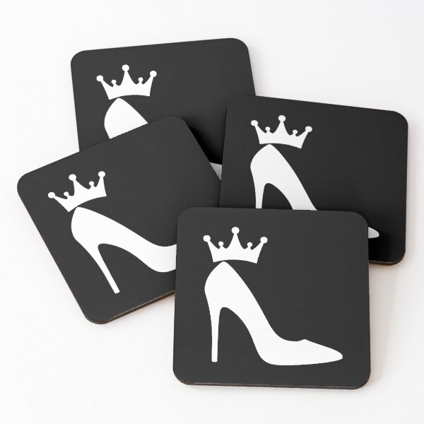 Artikelvorschau, High Heels mit Krone – Elegante Queen Silhouette entworfen und verkauft von Pineapple-Tree.