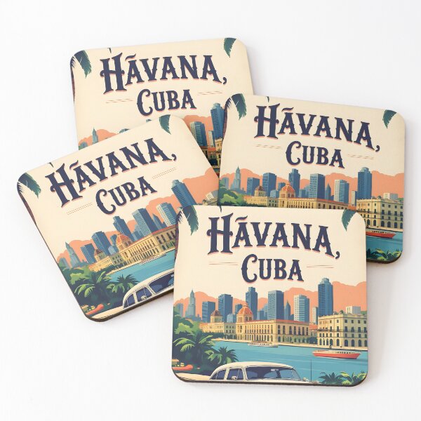 Item preview, Havana Cuba Vintage Travel Tourism designed and sold by TravelersGems.