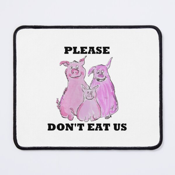 Item preview, Pigs please don't eat us designed and sold by Inky Fingers Illustrations.