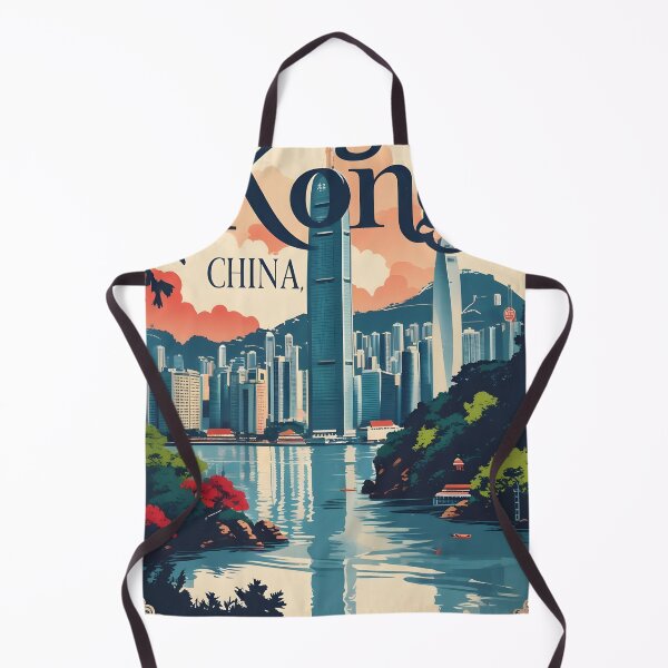 Item preview, Hong Kong Vintage Travel Tourism designed and sold by TravelersGems.
