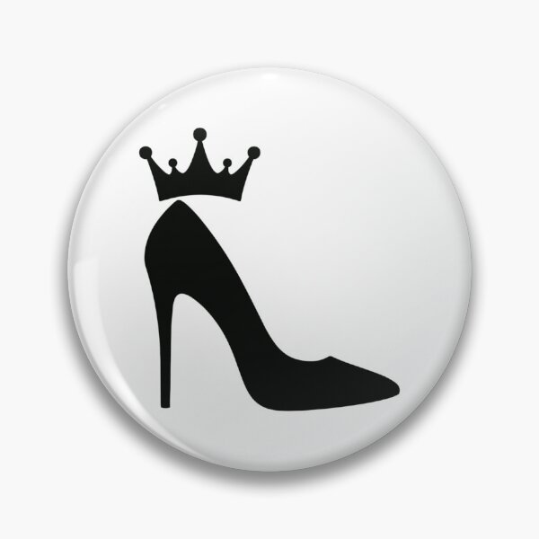 Item preview, High heels with crown – elegant queen silhouette designed and sold by Pineapple-Tree.