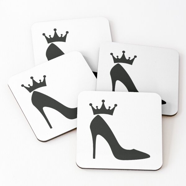 Artikelvorschau, High Heels mit Krone – Elegante Queen Silhouette entworfen und verkauft von Pineapple-Tree.